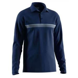 Camisetas de Golf de Poliéster y Elastano de Color Personalizado, Transpirables, Talla Grande, Casuales, Tipo Polo, con Sublimación Sólida - Product Image 3