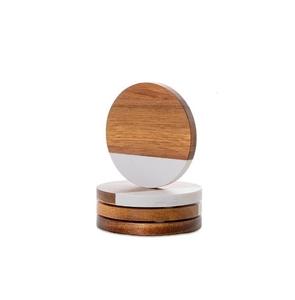 Sous-verres en bois design antique de qualité remium pour intérieurs rustiques et traditionnels - Product Image 3