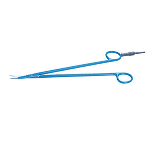 Tijeras Quirúrgicas Metzenbaum Curvas Bipolares de Alta Resistencia, Azules, de Acero Inoxidable, Accionamiento Manual, Certificación CCC, Debonairii Dii-i-1359 - Product Image 4