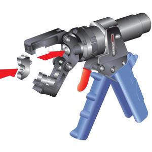 Pince à sertir hydraulique Facom pour bornes tubulaires et manchons - Product Image 2