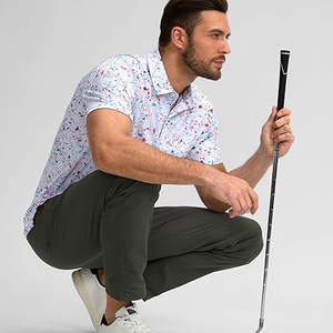 เสื้อโปโลแฟชั่นสำหรับเล่นกอล์ฟเสื้อโปโลผ้าฝ้าย100% ระบายอากาศได้ดีเสื้อโปโลปรับโลโก้ได้ตามต้องการ - Product Image 6