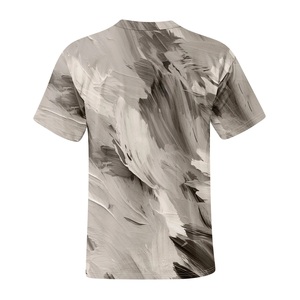 เสื้อยืดผ้าฝ้าย100% ไซส์ใหญ่พิเศษสำหรับผู้ชายเสื้อยืดพิมพ์ลายเปล่าระบายอากาศได้ดีไซส์ใหญ่พิเศษโลโก้ตามสั่ง - Product Image 5
