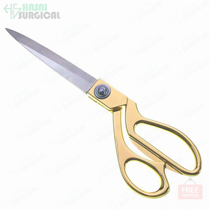 VENTA CALIENTE TIJERAS DE SASTRE DE ORO ALEMANA TIJAS DE MOSTRACIÓN DE ACERO CORTE DE ARTESANÍA DE TELA CE ISO APROBADO - Product Image 3