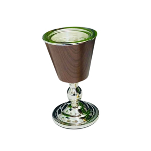 Greatest Quality Silver Hammered Metal <b>Incense</b> Holder Modern Design Home Decor Bakhoor <b>Burner</b> <b>Incense</b> Holder For Home Office - Product Image 5