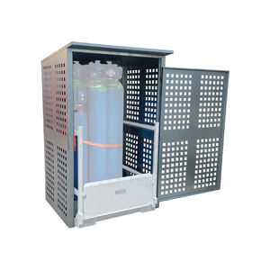 Armario monobloque Carvel 1200x1300x2000mm para bombonas de gas comprimido sin base - Product Image 1