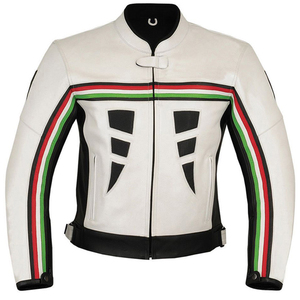 Chaqueta de Motociclismo de Cuero para Hombre, Personalizada, Impermeable, Transpirable y Resistente al Viento, de Alta Calidad, Fabricada Profesionalmente - Product Image 6