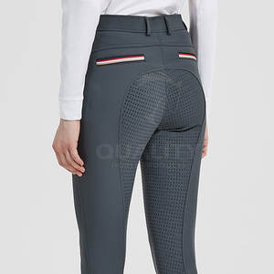 Recién llegado, pantalones de montar a caballo, cómodos pantalones ecuestres para jóvenes con cintura elástica, pantalones de montar a caballo - Product Image 6