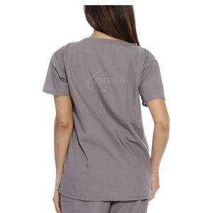 Offre Spéciale : Ensemble de Blouses d'Infirmière pour Femmes – Respirant, Doux, en Tricot Spandex – Uniforme Médical Confortable pour Soignantes - Product Image 4