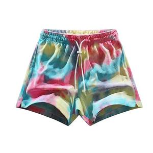 Short pour homme avec logo personnalisé Short de basket-ball imprimé de haute qualité 5 pouces Double jogger Sublimation Short en maille pour homme 2025 - Product Image 2