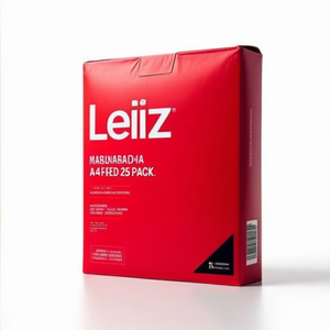 Leitz ALPHA Hanging <b>File</b> <b>Folder</b> <b>A4</b> Red Cardboard 25 Pack - Product Image 2