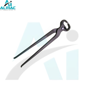 Pinza de pezuña semipulida de tierra de precisión ALMAC, herramienta profesional de acero inoxidable para caballos de exhibición y aseo de competición - Product Image 2