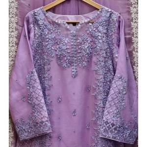 Pakistani Style New Design 3-Piece Lightweight Comfortable Quick Dry Salwar Kameez All <b>Sizes</b> Available Women Party <b>Wedding</b> <b>Dress</b> - Product Image 2