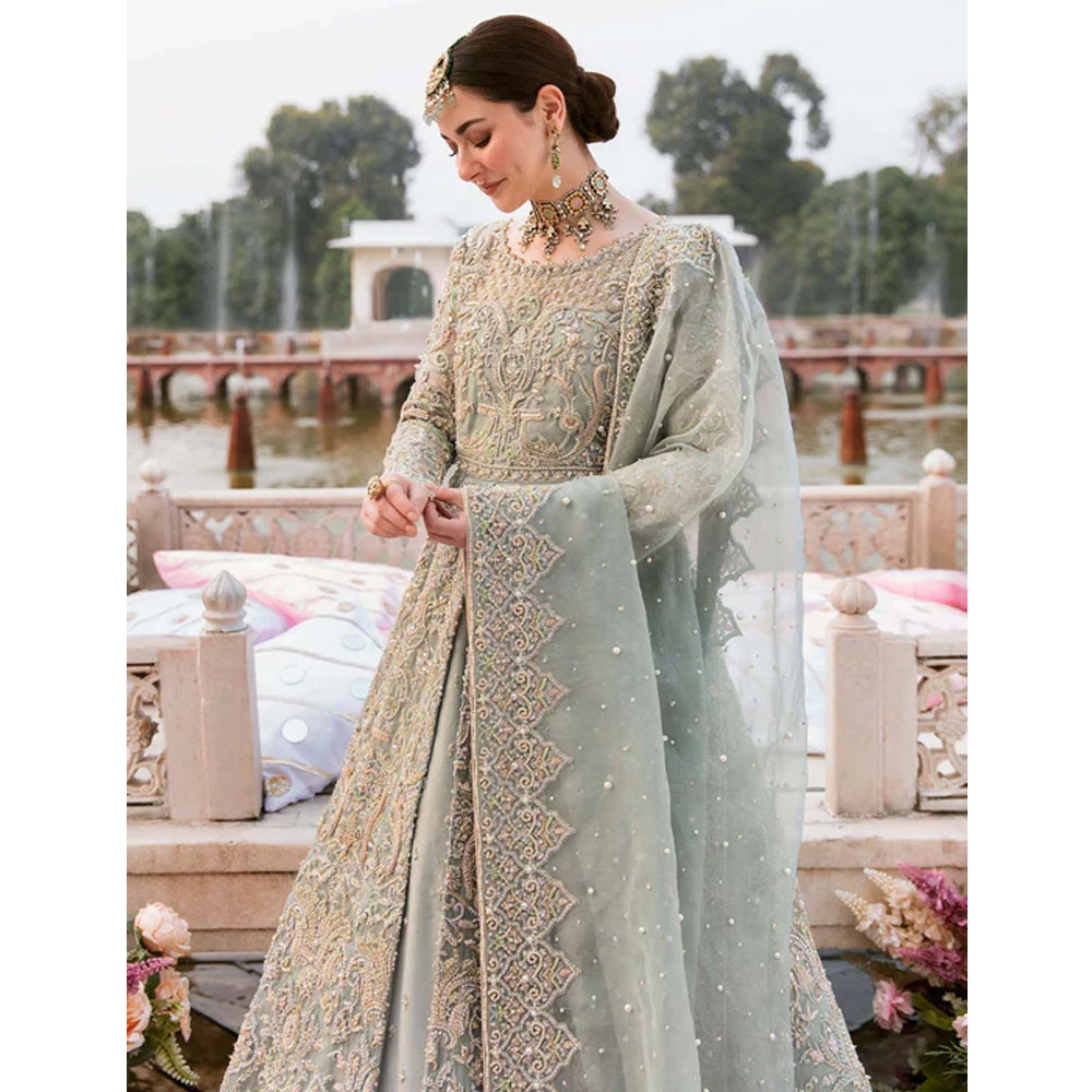 Wholesale pakistani wedding maxi with zari bridal maxi dress with chiffon pakistani bridal dress with mirror work pakistani wedding dress with pearls