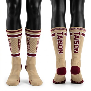 Premium Moisture Wicking Polyester Nylon Men Lacrosse <b>Socks</b> Pink Teal Gold Graphic Ribbed Support Panels Custom Sublimation Logo - Product Image 3