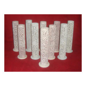 Belle sculpture de pierre à savon faite à la main, Art personnalisé, tour de bâton d'encens décoratif pour la décoration de la maison - Product Image 1