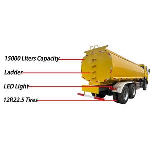 Camiones Cisterna de Combustible Usados Sinotruk de 20 CBM, Acero Inoxidable, Motor Diésel, Tracción 6x4, para Almacenamiento de Leche, Productos Químicos y Petróleo - Product Image 3