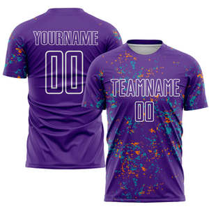 Maillots de football personnalisés haut de gamme légers à sublimation, séchage rapide, tissu respirant, vente en gros pour hommes, femmes et équipes - Product Image 5
