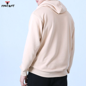 เสื้อฮู้ดสวมหัวผ้าฝ้ายสำหรับผู้ชายเสื้อฮู้ดไหล่ตกโลโก้ตามสั่ง - Product Image 6