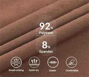 Pantalones cortos deportivos informales para hombre, ligeros, de secado rápido, transpirables, para gimnasio, Fitness, correr, estiramiento, Spandex, patrón de entrenamiento - Product Image 5