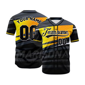 Jersey de Béisbol Profesional de la Mejor Calidad, Marca Privada, Personalizable, Transpirable, Tallas Grandes, Secado Rápido, Unisex, 100% Poliéster - Product Image 3