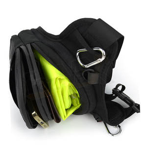 Riñoneras de moto ligeras y personalizadas OEM para hombre, nueva moda, cierre de cremallera impermeable, fabricadas en Pakistán - Product Image 2