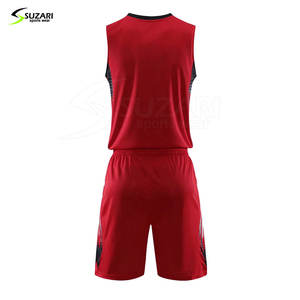Uniforme de basket-ball personnalisé de haute qualité, fabricant professionnel de vêtements de sport légers, nouveau modèle respirant, taille plus XS 100% - Product Image 2