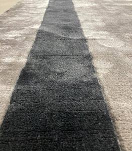 Alfombra de Lujo Tejida a Mano con Borde de Viscosa, Alfombra Anudada a Mano de Buena Calidad, Base de Algodón Extra Gruesa, Altura de Pelo de 8-10 mm, Lavable - Product Image 5