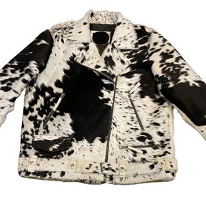 Vestes pour femmes en cuir véritable moderne avec perles et toile imperméable et respirant coupe confortable pour les voyages décontractés quotidiens - Product Image 5