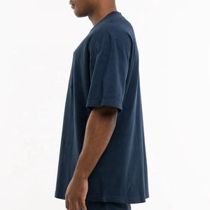 Camiseta de Alta Calidad Estilo Hip Hop, Talla Grande, 100% Algodón, Manga Corta, Antiencogimiento, Impresión Personalizada, para Hombre - Product Image 3