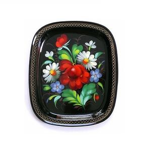 Bandeja decorativa hecha a mano con diseño de nácar para servir platos para el hogar, Hotel, Catering, uso de bandejas para servir alimentos, platos de Salver - Product Image 6