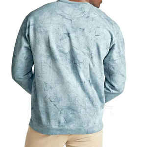 เสื้อสเวตเตอร์ซักด้วยกรดเสื้อสเวตเตอร์ระบายอากาศได้ดีมีขนาดพลัสไซส์พิมพ์โลโก้ออกแบบได้ตามต้องการ - Product Image 2