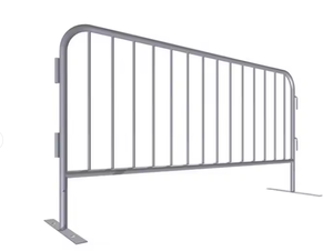 รั้วกั้นคนเดินแบบเคลือบผงเหล็ก ขนาด 1100x2500 มม. ขายส่งจากโรงงาน ราคาพิเศษ ควบคุมฝูงชน ขายส่งจำนวนมาก อินเดีย Sparxwizz Engineering - Product Image 3