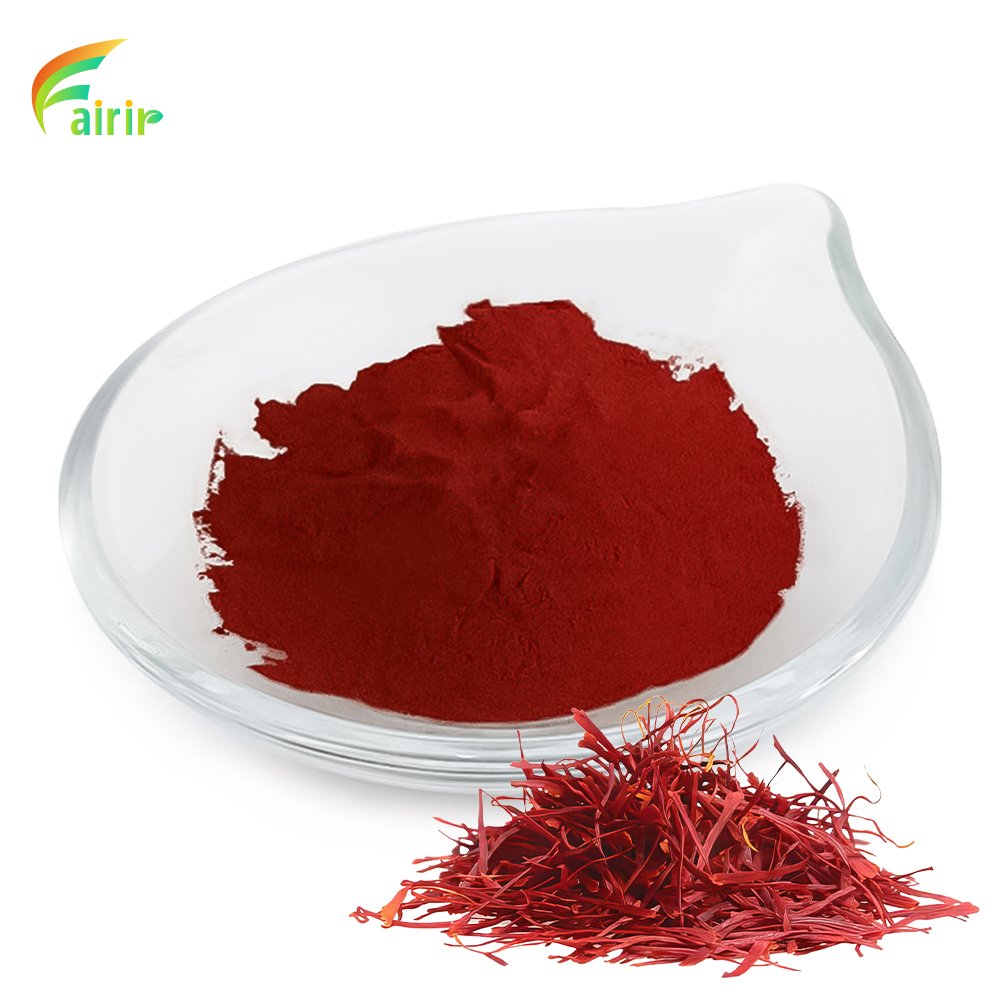 Высококачественный пищевой порошок кроцина 40% экстракт шафрана из Crocus Sativus цветочный травяной экстракт