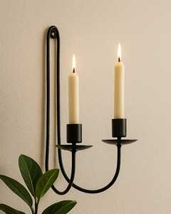 Porte-bougie cylindrique pour la décoration de la maison pour Noël, mariage, Pâques, Saint-Valentin, décoration de table - Product Image 1