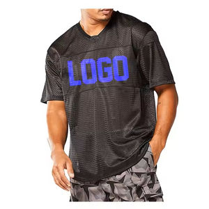 Ropa de calle personalizada, Retro camiseta de fútbol, camisetas baratas, ropa de fútbol de malla americana Vintage para entrenamiento, camisetas de fútbol - Product Image 3