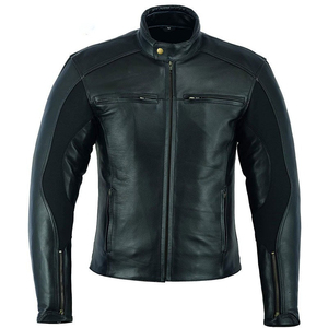 Veste en cuir de course d'hiver pour hommes, respirante et de couleur personnalisée pour la conduite de moto, meilleure conception 2023, vente à chaud OEM - Product Image 1