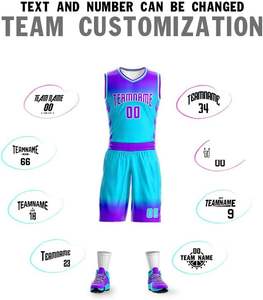 Conjunto de Uniforme de Baloncesto Personalizado con Sublimación Digital para Equipos Deportivos - Product Image 4