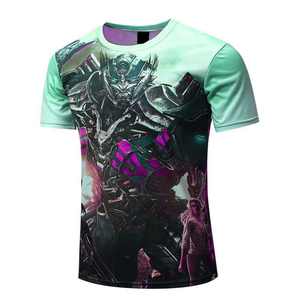 คุณภาพสูงการพิมพ์ชาย GYM TShirt ผู้ชายกีฬาน้ําหนักเบาระบายอากาศสวมใส่เสื้อยืด - Product Image 6