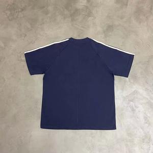 Ensemble d'été respirant pour hommes-Ensemble deux pièces tendance avec motif imprimé pour vêtements décontractés et d'extérieur - Product Image 5