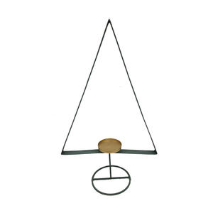 Portavelas de pilar de Metal con acabado dorado para el hogar y la boda, pilar de vela de lujo decorado a mano, novedad - Product Image 6