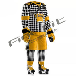 Camiseta de hockey sobre hielo con sublimación de algodón Premium, personalizable, duradera, ligera, impresión Digital, uniforme de equipo, ropa OEM - Product Image 2