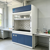 Hotte de laboratoire entièrement en acier, résistante aux produits chimiques, pour laboratoires d'Asie du Sud-Est