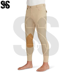 Pantalones de Montar a Caballo Ligeros y Transpirables para Hombre, Diseño Ajustado y Duradero con Agarre Seguro, Colores y Tallas Personalizables - Product Image 5