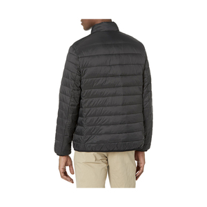Chaqueta de plumón de invierno para hombre de estilo callejero, impermeable, con capucha, cierre de cremallera, patrón 3D, tela de lana teñida lisa, talla XS - Product Image 2