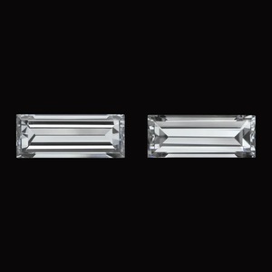 2x1mm Baguette Loose Lab Grown Diamond 0.013 CT Lab created Diamonds para la fabricación de joyas - Product Image 3