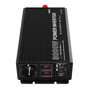 Inversor de Corriente de Onda Sinusoidal Pura de 3000W, Convertidor de CC a CA de 12V/24V a 220V, Apto para Automóviles, Hogares, Autocaravanas y Sistemas Solares - Product Image 2