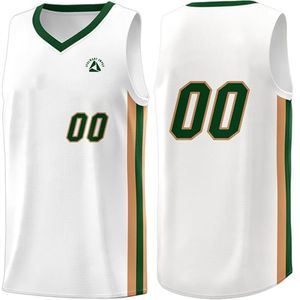 Camiseta de baloncesto para hombre personalizada al por mayor, Camiseta deportiva transpirable con bordado estampado, uniformes de baloncesto de talla grande - Product Image 4