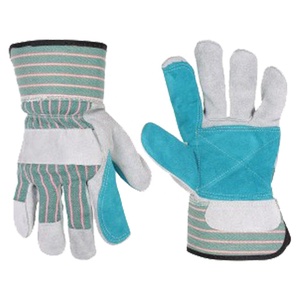 ถุงมือนิรภัยสำหรับผู้ชายถุงมือทำงานหนังแบบเต็มนิ้ว - Product Image 6