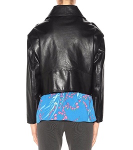 Chaquetas de cuero de moda para mujer de alta calidad, chaquetas de cuero de vaca de tamaño personalizado, venta al por mayor, abrigo de piel de oveja auténtica para mujer - Product Image 2