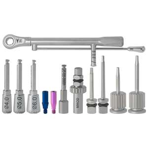 Juego de Brocas Expansoras de Hueso para Implantes Dentales Manuales de Alta Calidad, Instrumentos de Implante de Acero Inoxidable, Certificación MOL, Garantía de 2 Años - Product Image 5